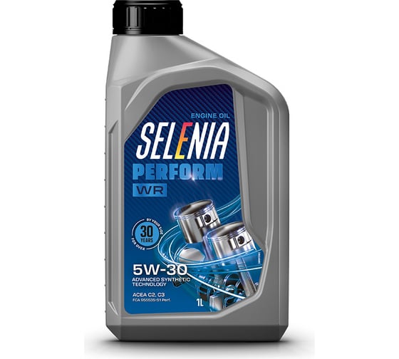 Изображение товара Моторное масло Petronas SELENIA PERFORM W.R синтетическое, 5W30, 1 л, ACEA C2, C3 70653E18EU