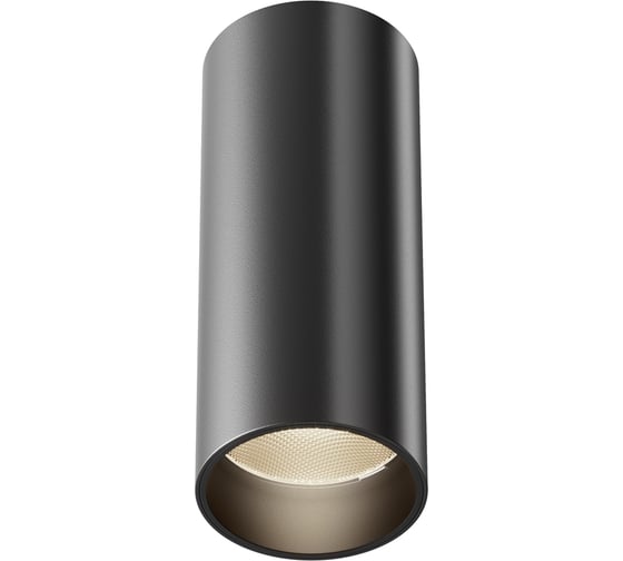 Изображение товара Потолочный светильник MAYTONI focus led 12w, алюминий, черный C056CL-L12B3K-W-B