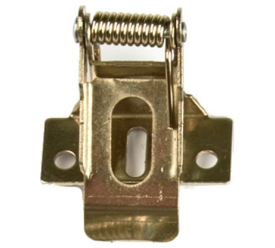 Изображение товара Комплект крепежных скоб Uniel UFL-F04 SILVER 150 POLYBAG на пружинах /4шт./ UL-00001479