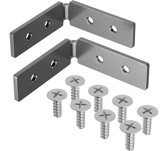 Изображение товара Угловой вертикальный соединитель для профиля MAYTONI exility, 2 шт в упаковке TRA034ICL-MP