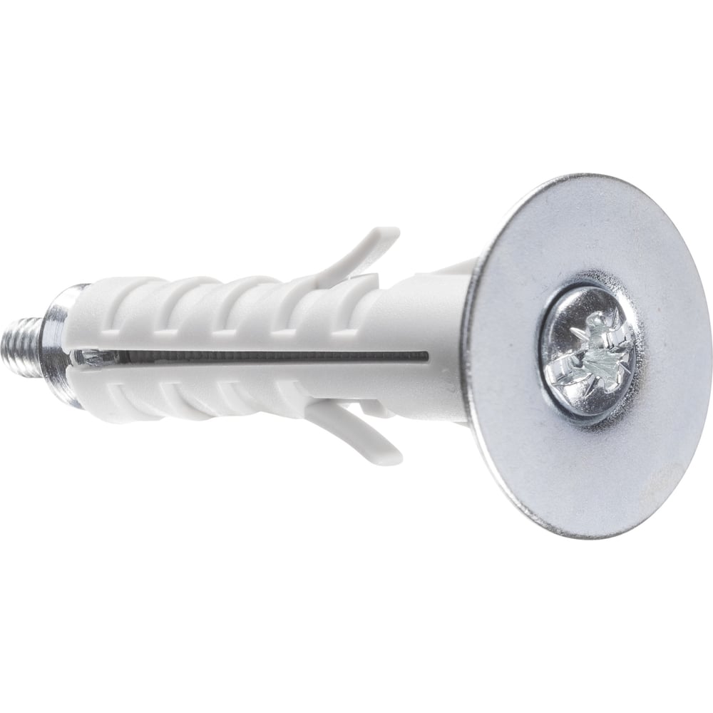 Изображение товара Дюбель с металлической шляпкой Elematic ENP/V 9x40 VITE M4 - надежный крепеж для бетона и стен