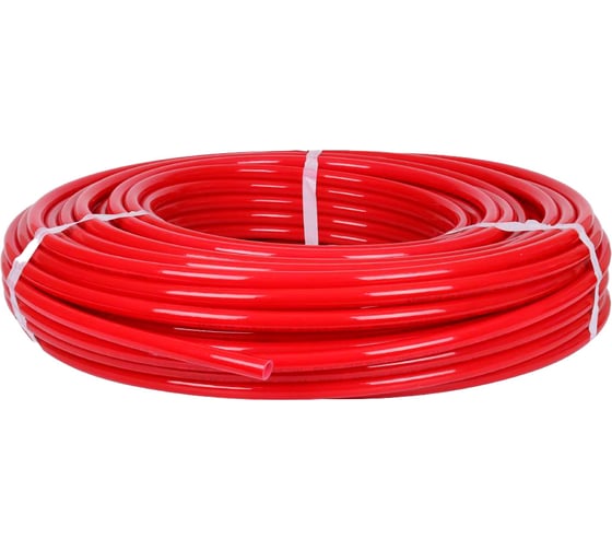 Изображение товара Труба из сшитого полиэтилена PEX-a с кислородным слоем ROMMER 20x2.0, бухта 100 метров, красная RPX-0002-002020 RG0092KCEMBKS9