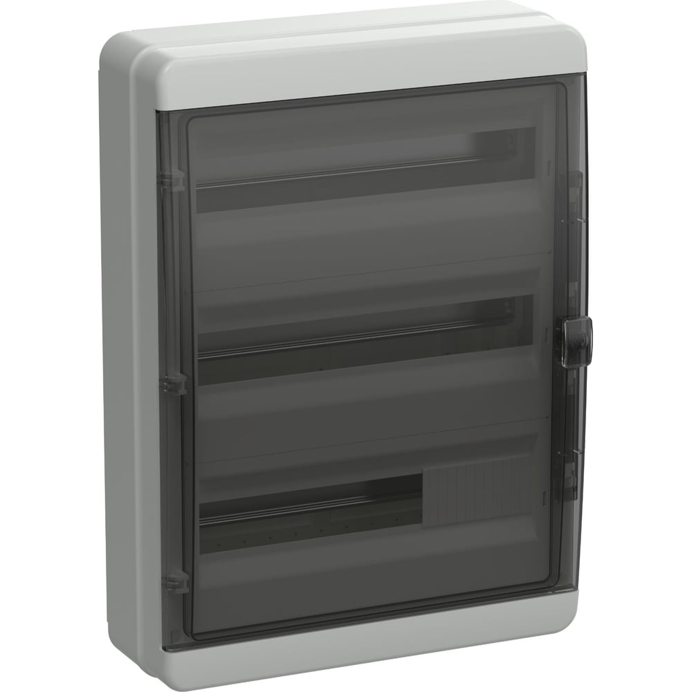 Изображение товара Корпус пластиковый IEK TEKFOR КМПн-54 IP65 с черной прозрачной дверью