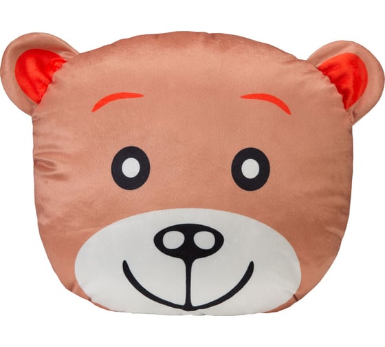 Изображение товара Подушка для детей из синтетических тканей Guten Morgen Мишка 35x28 см ПИ-Мишк-35-28