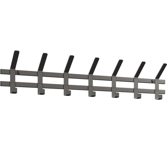 Изображение товара Вешалка настенная ЗМИ ТОРОНТО 7 графит ВНТ7 ГР