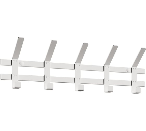 Изображение товара Вешалка настенная ЗМИ ТОРОНТО 5 белый ВНТ5 Б