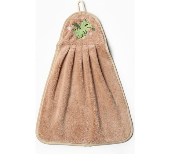 Изображение товара Салфетка декоративная Доляна Летящий дракончик 25x34 см, 280 г/м2 микрофибра, 100% полиэстер 9949412