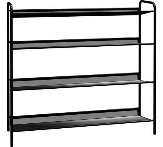 Изображение товара Подставка для обуви ЗМИ Женева 34 GENEVA shoe rack 34 черный ПДОЖ34 Ч