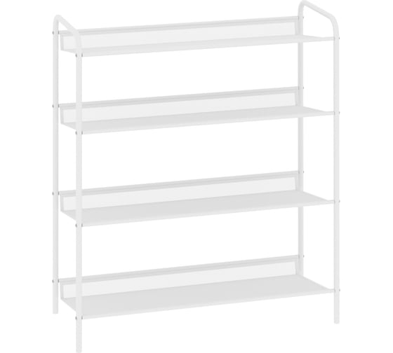 Изображение товара Подставка для обуви ЗМИ Женева 24 GENEVA 24 shoe rack белый ПДОЖ24 Б