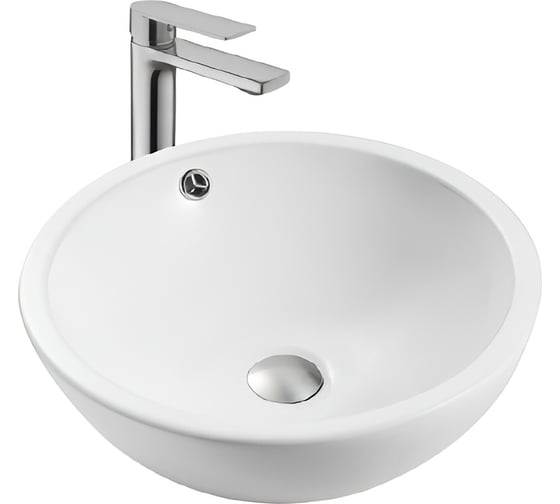Изображение товара Раковина Aquatek 440х440х175 мм, для установки на столешницу, матовый белый AQ5354-MW 00000135041