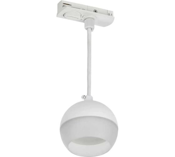 Изображение товара Светильник трековый подвесной IEK 4119 декор. GX53 белый LT-UCB0-4119-GX53-1-K01