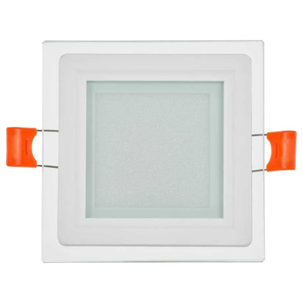 Изображение товара LED светильник встроенный встраиваемый квадратный 6W 4000K IEK ДВО 1623