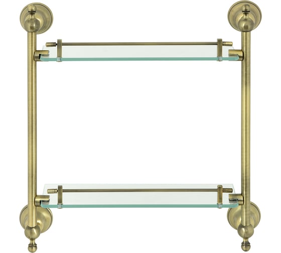 Изображение товара Полка стеклянная двойная MANZZARO Calle 65.02.04 АВ 109606