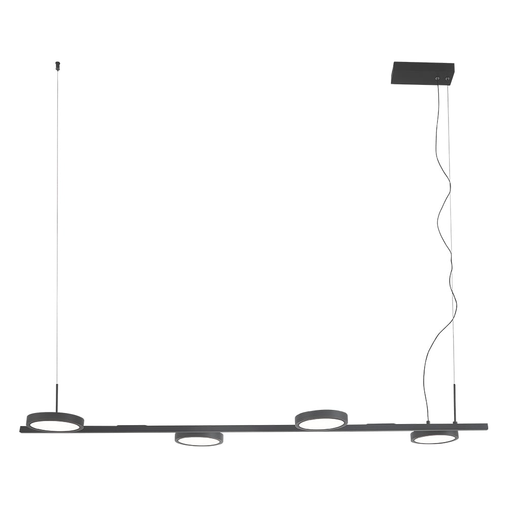 Изображение товара Подвесной светильник Crystal lux CLT 027C4 L1000 BL