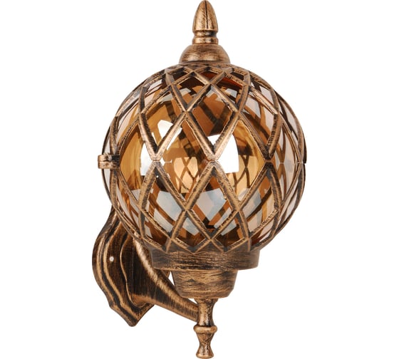 Изображение товара Светильник садово-парковый De Fran, Е27 1x60Вт, серия Маракеш IP44 черненное золото N EL-804UP