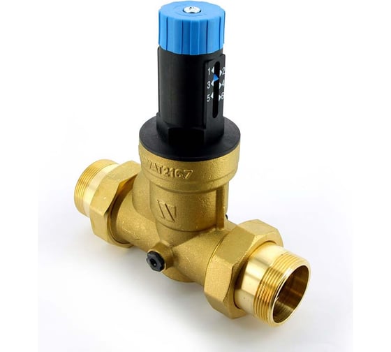 Изображение товара Редуктор давления Watts DRV 1"1/4 1,5-6 бар, под аксимитрический манометр 1/4" 10015773