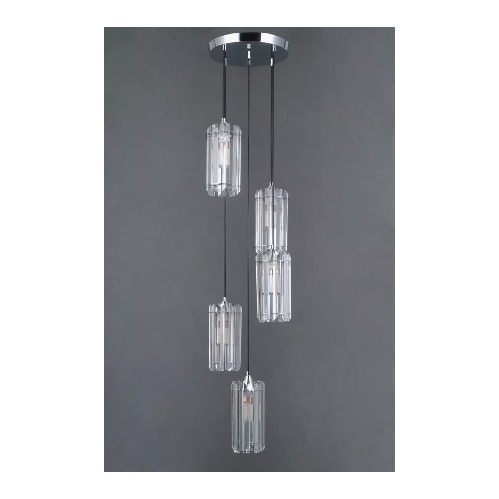 Изображение товара Хрустальный подвесной светильник Citilux Джейн Хром CL306051