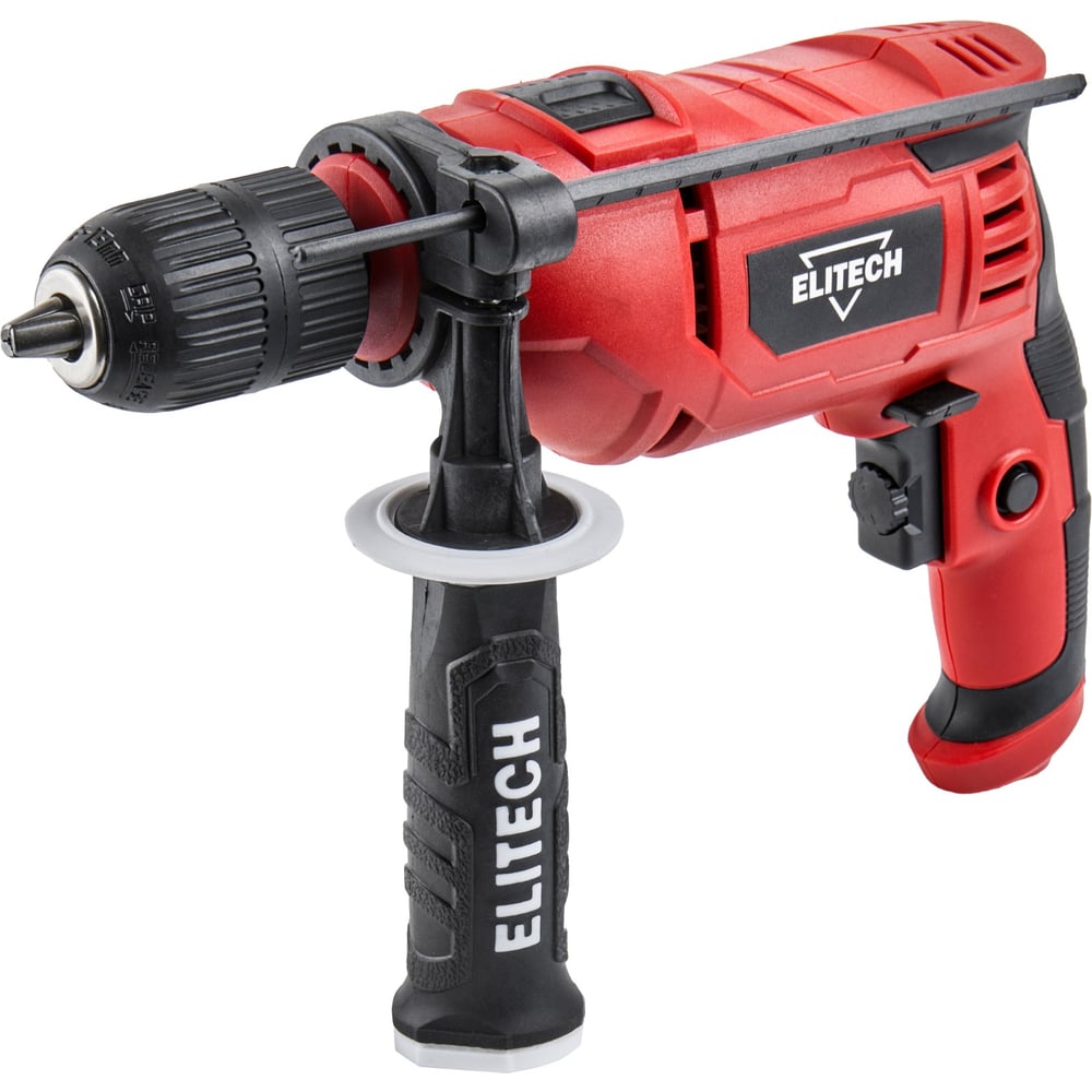 Изображение товара Ударная дрель Elitech ДУ 085РЭ мощность 850 Вт ударная для кирпича и дерева
