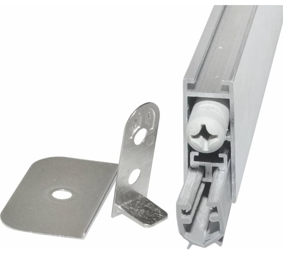 Изображение товара Автоматический порог ATHMER Isolporte Standard Silicone single L=630мм ригель на стороне петель 82028