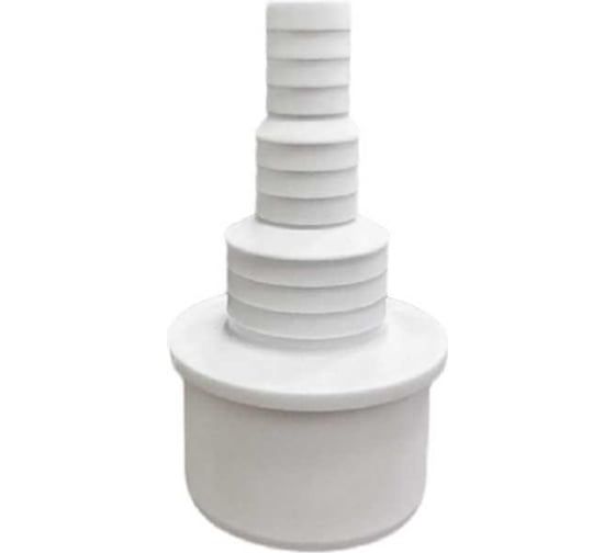 Изображение товара Переходник для подключения дренажных, сливных шлангов к канализации VIVALDO d16x20x32/50мм ШГ771646