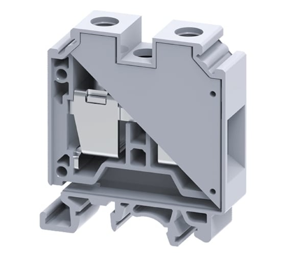 Изображение товара Клемма проходная винтовая КЭАЗ OptiClip CTS-35-I-125A-(4-35) серый 289781