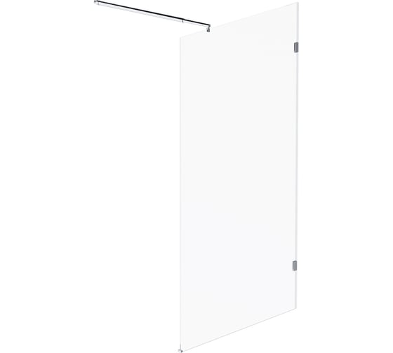 Изображение товара Душевая перегородка AM.PM X-Joy 110x195, стекло прозр. 6 мм + покрытие, фурнитура мат хром W94WI-110-F1-MTE