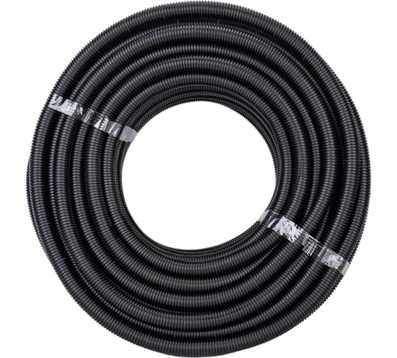 Изображение товара Автомобильная гофрированная труба REXANT ПП d 19,2 мм, разрезная бухта 50 м/уп. 16-1066