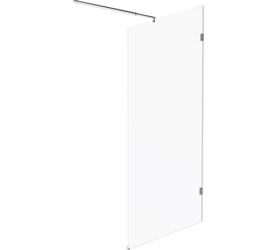 Изображение товара Душевая перегородка AM.PM X-Joy 100x195, стекло прозр. 6 мм + покрытие, фурнитура мат хром W94WI-100-F1-MTE