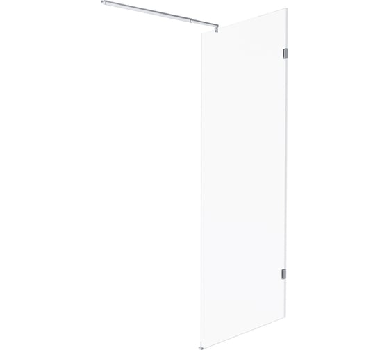 Изображение товара Душевая перегородка AM.PM X-Joy 80x195, стекло прозр. 6 мм + покрытие, фурнитура мат хром W94WI-80-F1-MTE