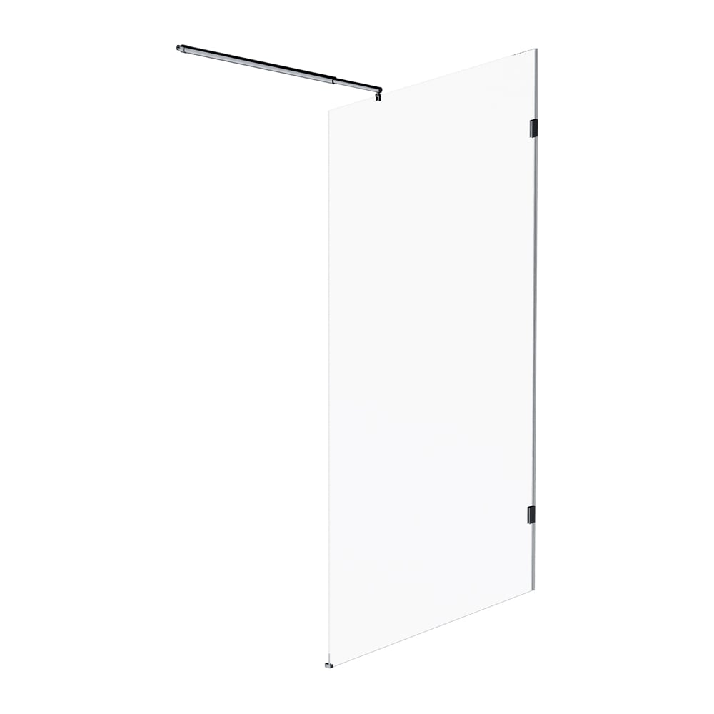 Изображение товара Душевая перегородка AM.PM X-Joy 110x195 с черной фурнитурой