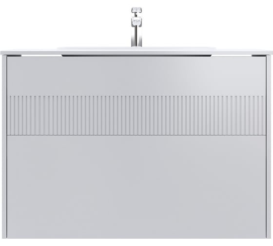 Изображение товара База AM.PM Func 2 ящика (push-to-open), 100 см, цвет белый матовый M8FFUX1002WM