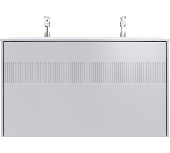 Изображение товара База AM.PM Func 2 ящика (push-to-open), 120 см, цвет белый матовый M8FFUX1202WM