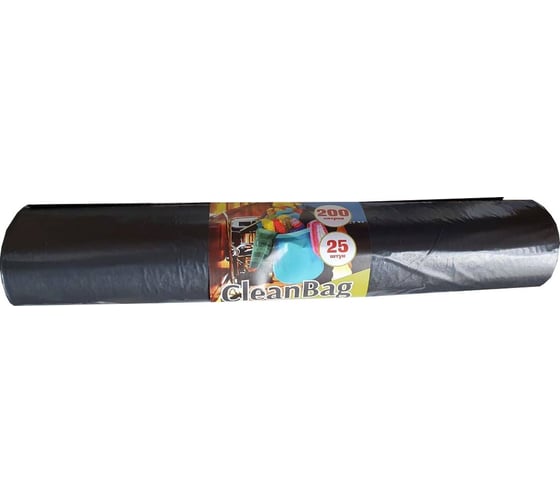 Изображение товара Мешки для мусора CleanBag 200 л. ПВД 90x130 50мкм 25 шт Концепция Быта в 01084 001084