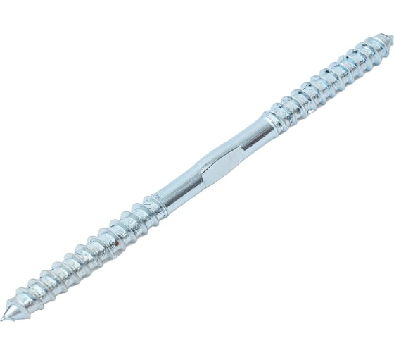 Изображение товара Двусторонний шуруп Госкреп 6х100 мм, цинк, этикетка КР.195010