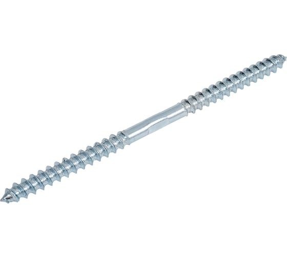 Изображение товара Двусторонний шуруп Госкреп 8х140 мм, цинк, этикетка 3-0014610