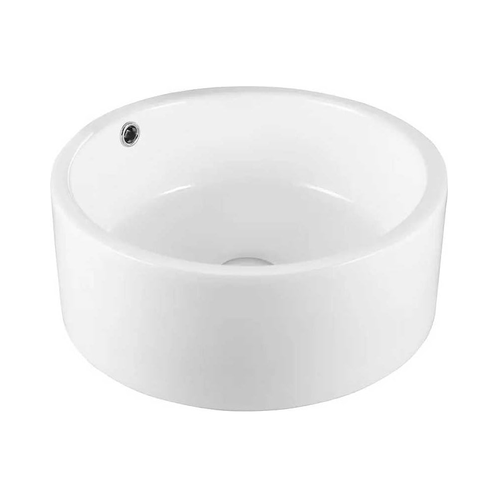Изображение товара Накладная круглая раковина Cerutti SPA 42 см белая керамика