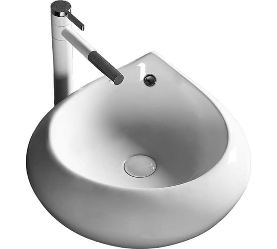 Изображение товара Накладная раковина Cerutti SPA 47 см, цвет белый 9571