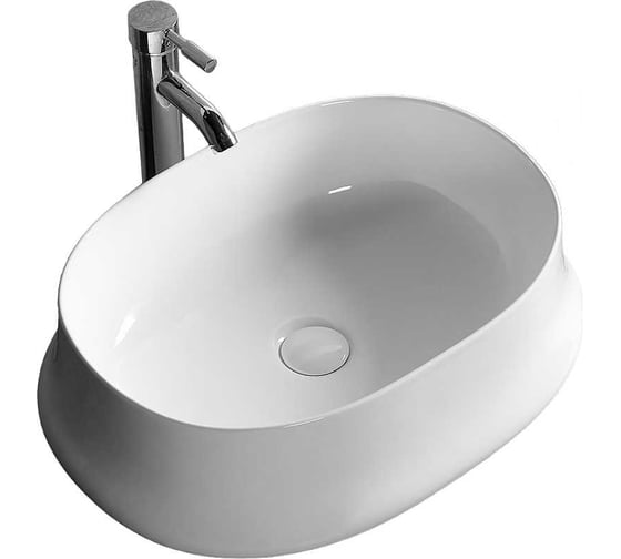 Изображение товара Накладная раковина Cerutti SPA 58 см, цвет белый 9565