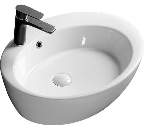 Изображение товара Накладная раковина Cerutti SPA 60 см, цвет белый 9580