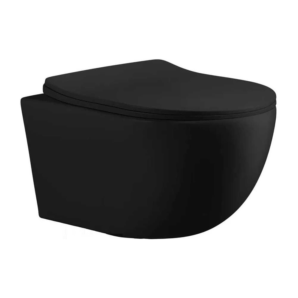 Изображение товара Подвесной унитаз Cerutti SPA ORLTER Aria MBF черный матовый