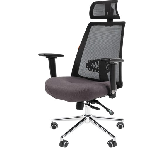 Изображение товара Офисное кресло CHAIRMAN 535 LUX ткань, черный/серый 00-07131866
