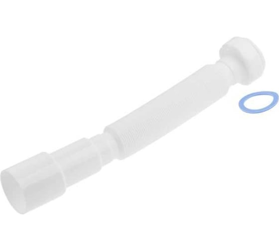 Изображение товара Гибкая труба с гайкой AV Engineering 1 1/2"x40/50, под плоскую прокладку, 800 мм AVE129790