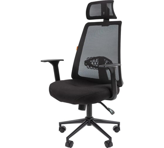 Изображение товара Офисное кресло CHAIRMAN 535 BLACK ткань, черный/черный 00-07142313