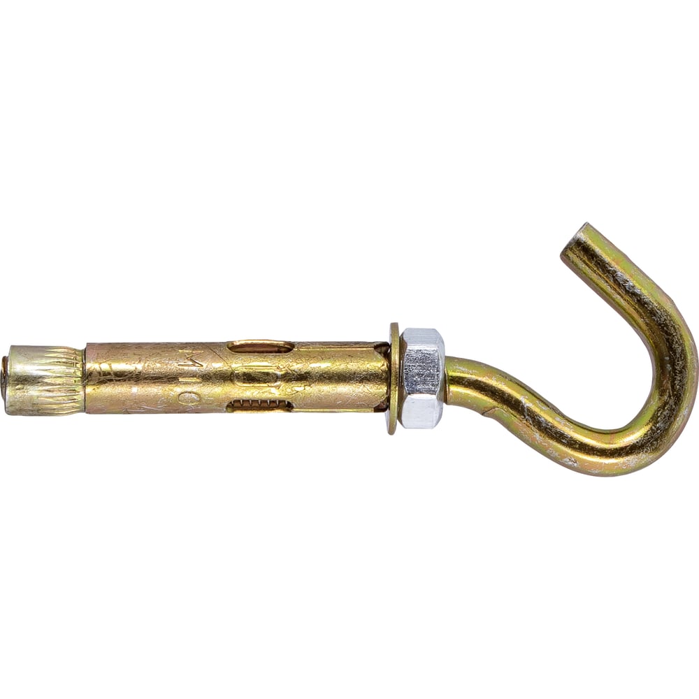 Изображение товара Анкерный болт с крюком Госкреп М8х40 3 шт - надежное крепежное решение для бетона