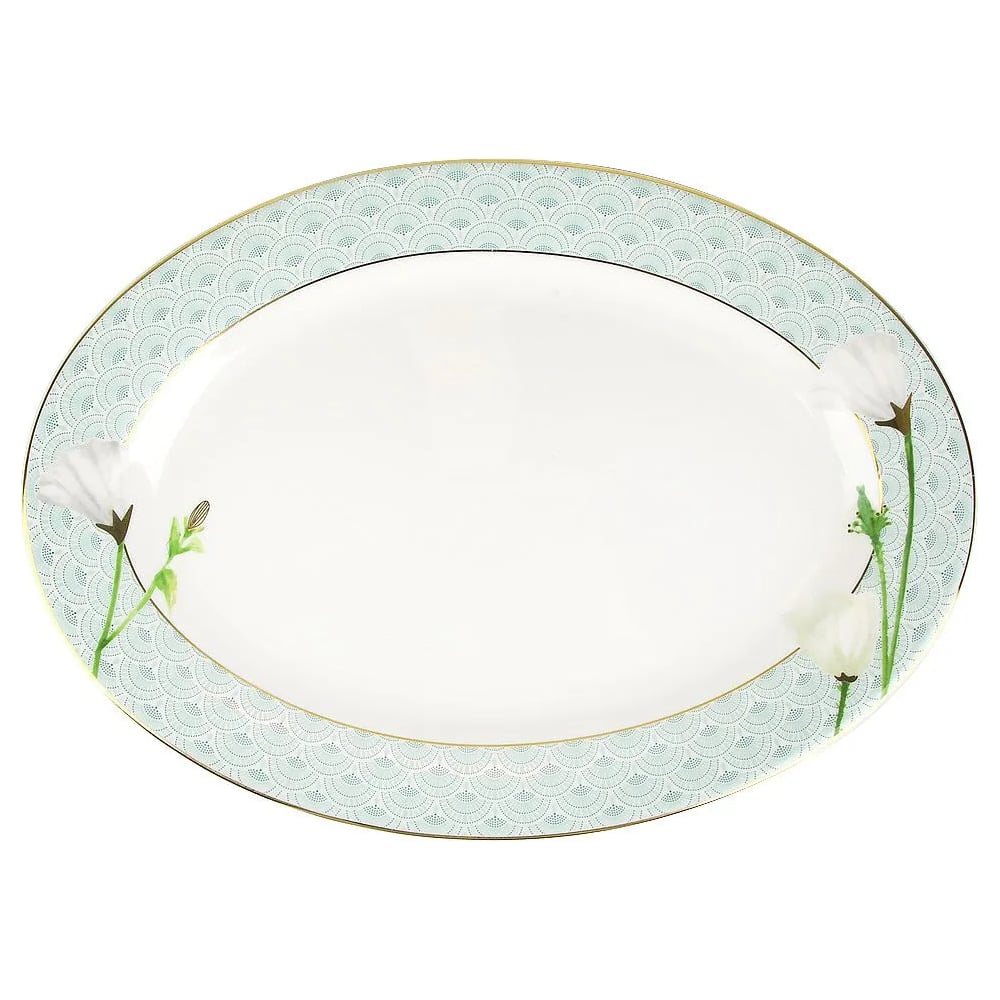 Изображение товара Набор блюд для сервировки Nouvelle Sensuelle 2 шт 29.5x21 см фарфор овальный дизайн