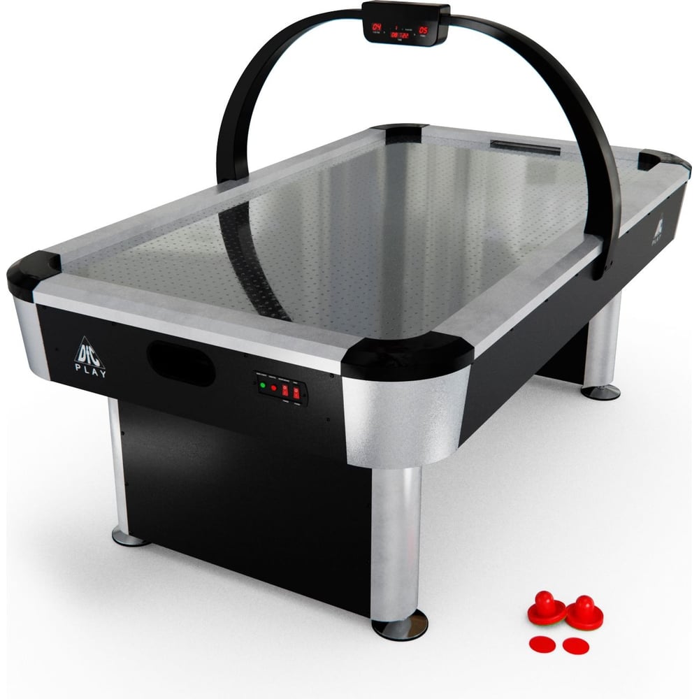 Изображение товара Игровой стол аэрохоккей DFC Agate, нержавеющая сталь AT-340