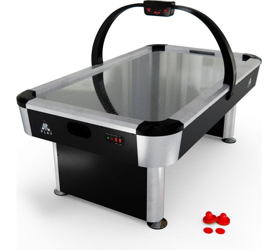 Изображение товара Игровой стол - аэрохоккей DFC Agate, нержавеющая сталь AT-340