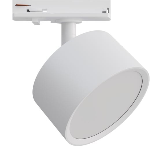 Изображение товара Светильник трековый, однофазный Apeyron под GX53, max 20Вт, IP20, Φ83x45x101мм, белый, пластик, с адаптером, без лампы 16-73
