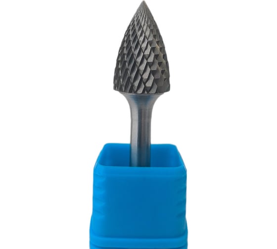 Изображение товара Бор-фреза гиперболическая с точечным торцем 8.0x30.0x6х70 мм, Р6М5, G08 ИНСТУЛС 00001851599