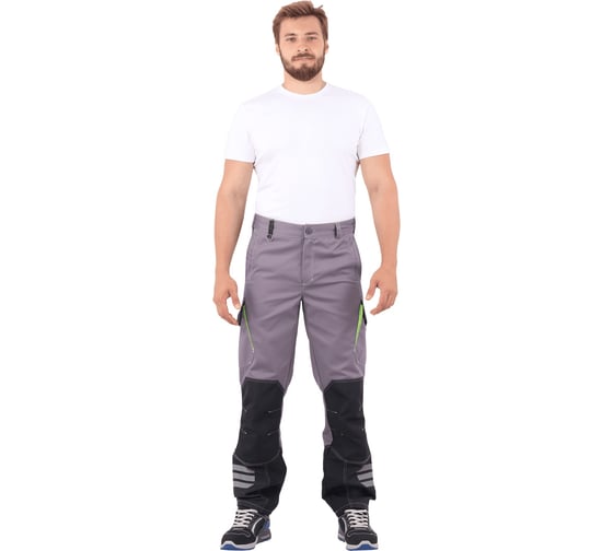 Изображение товара Брюки iForm ЭДВАНС серый-т.серый-черный Брю 616/ 96/170